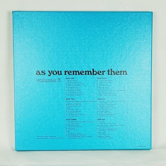 As You Remember Them Volume 3 LP Vinyl Record Time Life Great Instrumentals - Picture 2 of 4